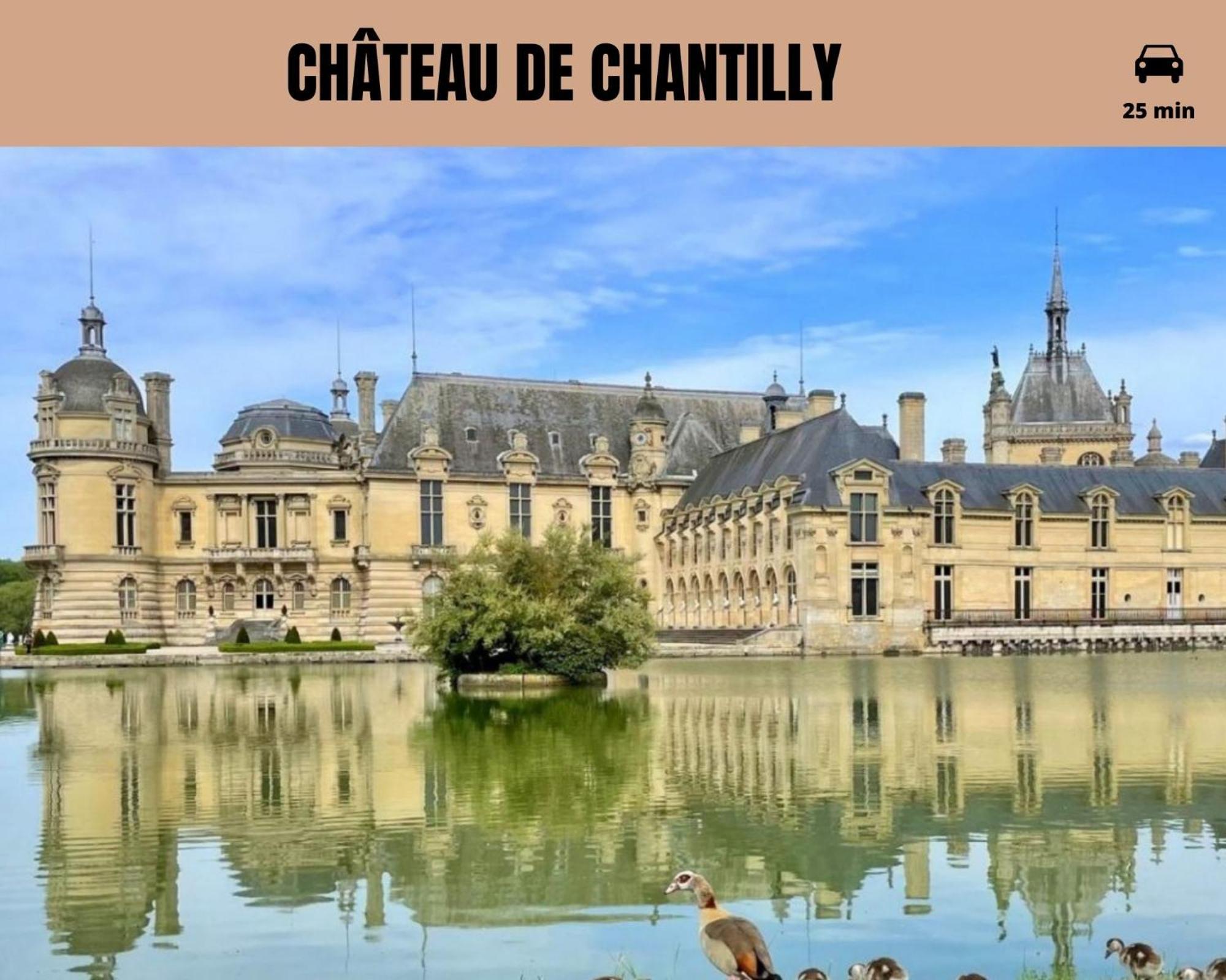 Le Cocon Forestier - Proche Aeroport Beauvais, Chantilly, Foret De Hez-Froidmont, Parking Public Gratuit, Wifi & Netflix แคลร์มงต์ ภายนอก รูปภาพ